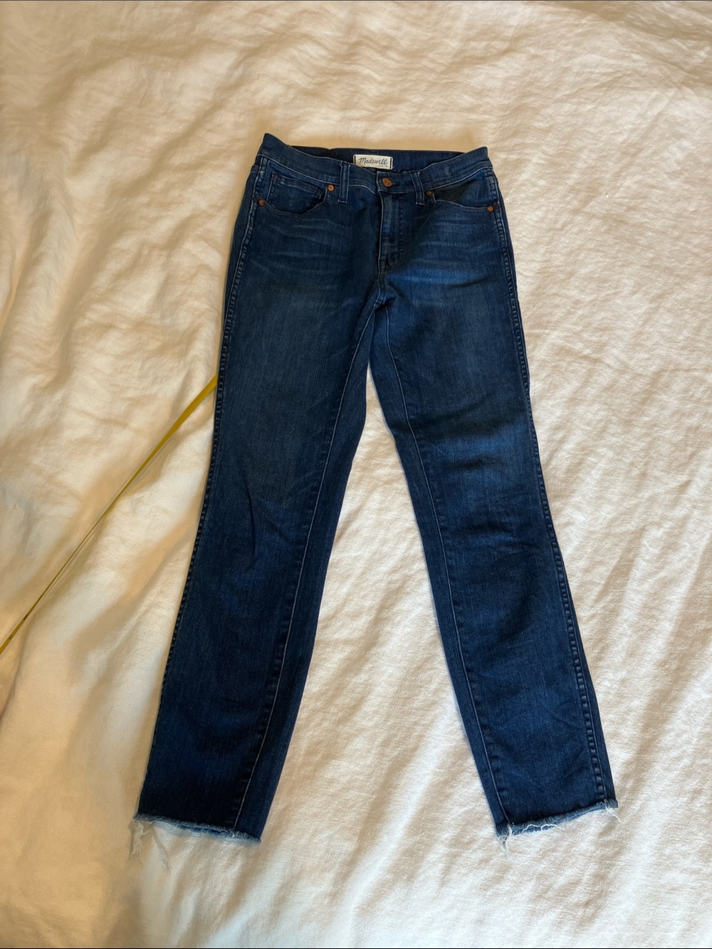 Madewell Dark Blue Skinny high riser Women's Jeans